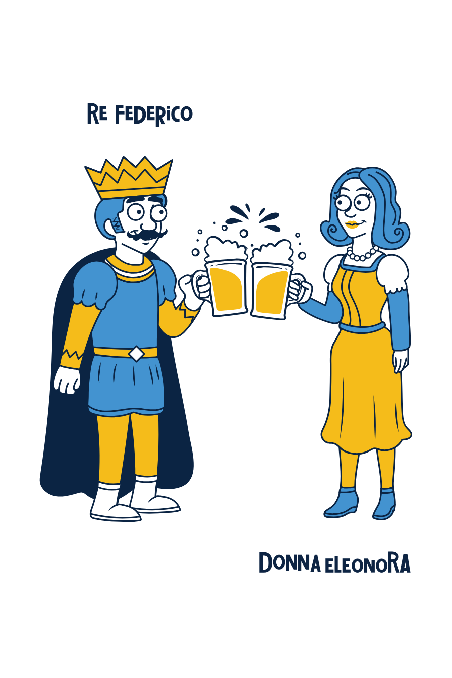 RE FEDERICO, DONNA ELEONORA RE FEDERICO, DONNA ELEONORA